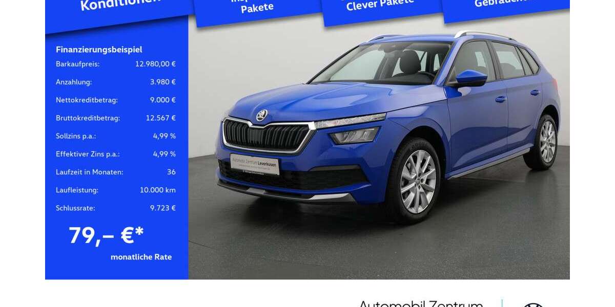 Skoda Kamiq 62.549 km 12.980 &euro; Leverkusen 51379