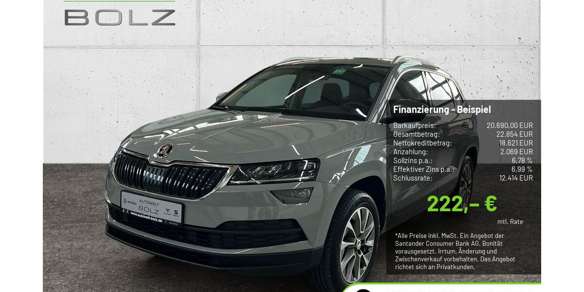 Skoda Karoq 39.946 km 20.490 &euro; Pulheim-Brauweiler 50259