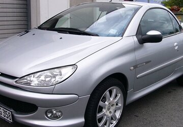 Peugeot 206 cc Cabrio Quiksilver Klimaautomatik Tüv 1/24 168.000 km 1.900 &euro; Ratingen 40885