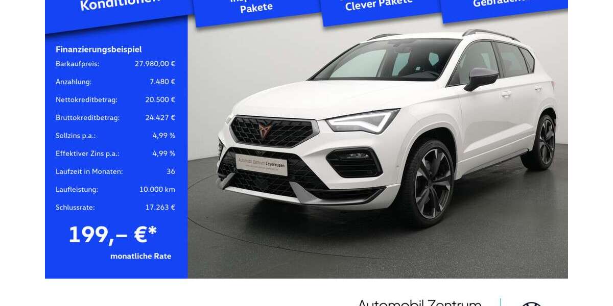 Cupra Ateca 47.038 km 27.980 &euro; Leverkusen 51379
