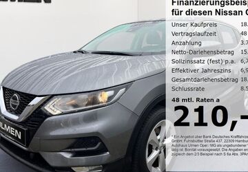 Nissan Qashqai 34.700 km 18.950 &euro; Düsseldorf 40231