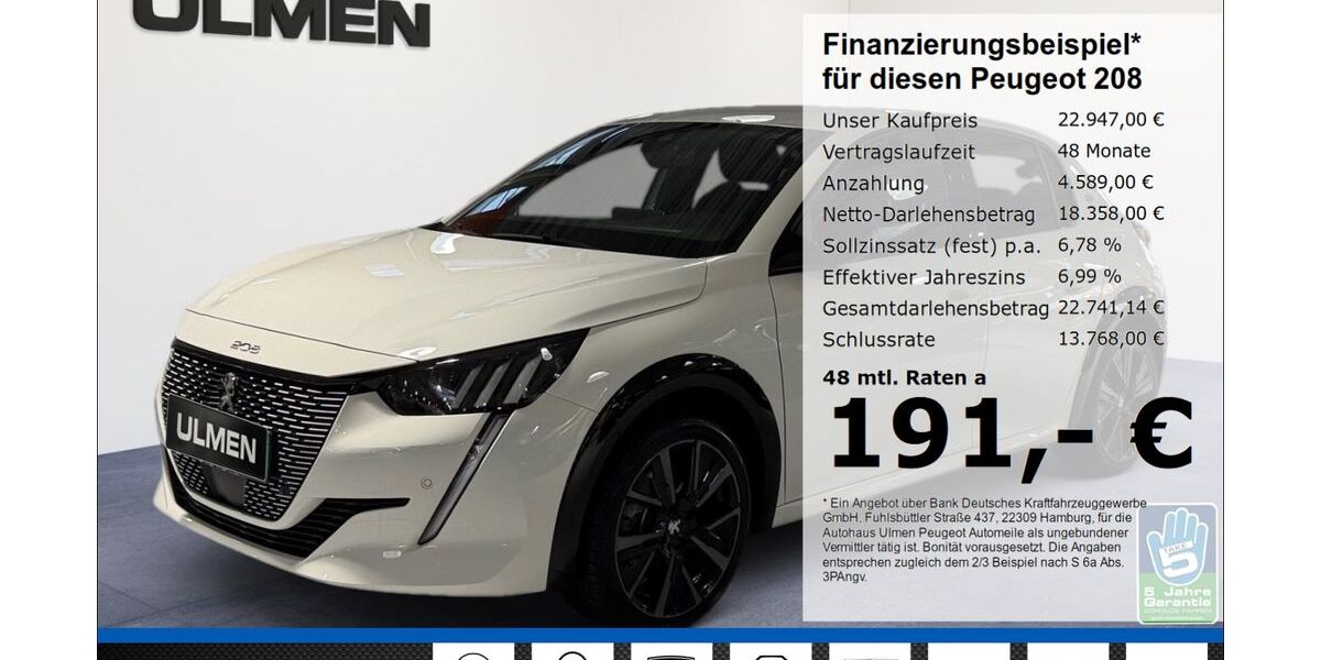 Peugeot 208 14.532 km 22.947 &euro; Düsseldorf 40233