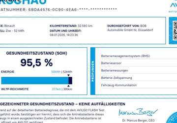 Renault ZOE 32.560 km 19.444 &euro; Düsseldorf 40233