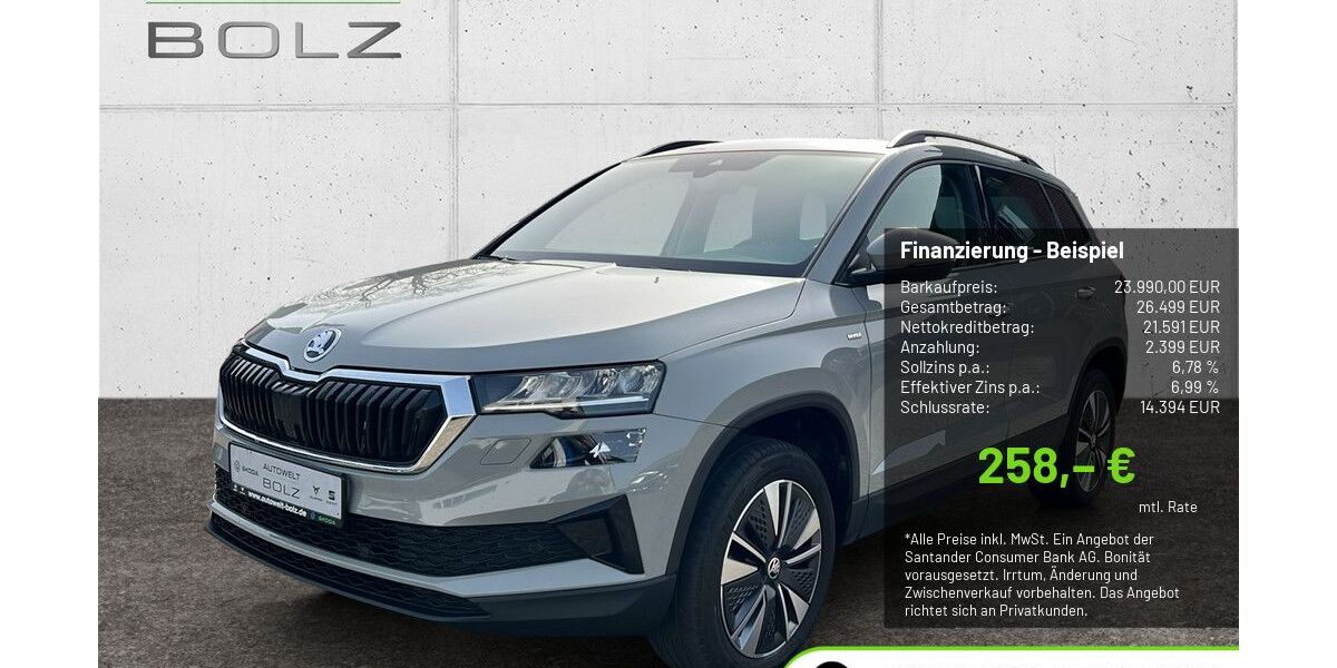 Skoda Karoq 59.436 km 23.590 &euro; Pulheim-Brauweiler 50259