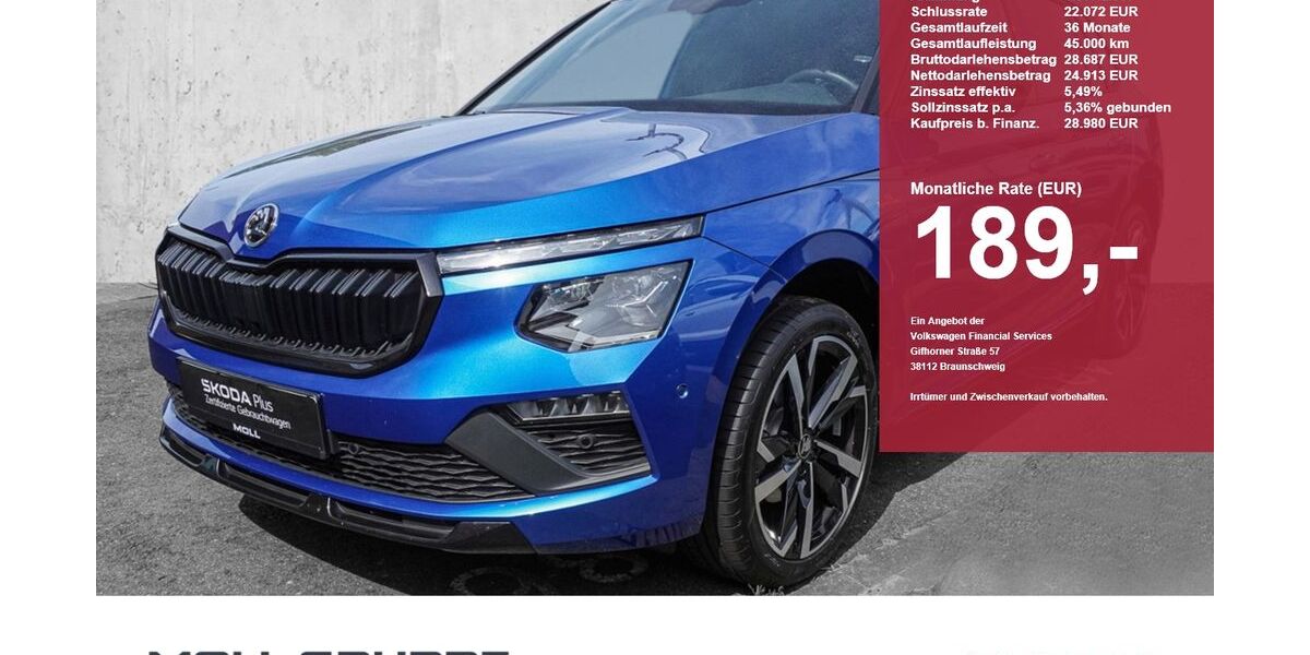 Skoda Kamiq 10.000 km 28.980 &euro; Düsseldorf 40549