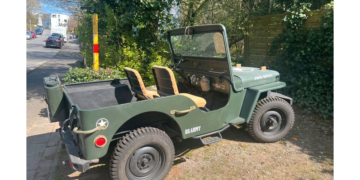 Jeep Willys 25.000 km 16.990 &euro; Solingen 42653