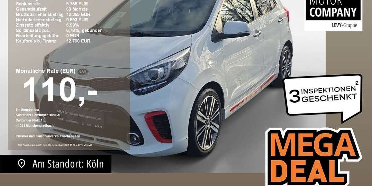 Kia Picanto 39.250 km 12.790 &euro; Köln 50968