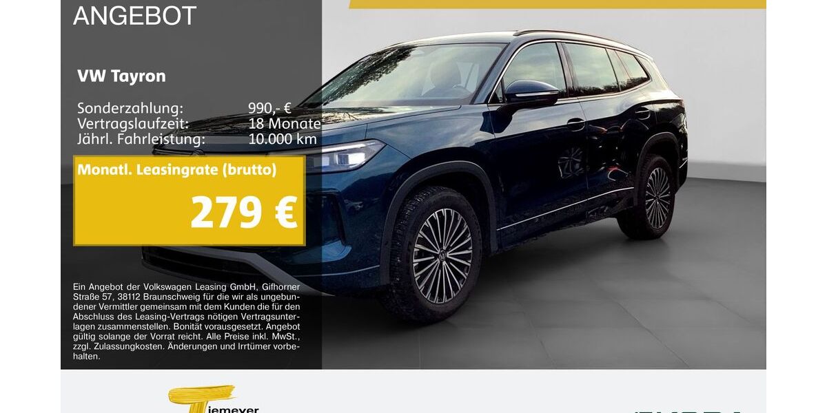 VW Tayron 25.870 km 38.690 &euro; Remscheid 42857