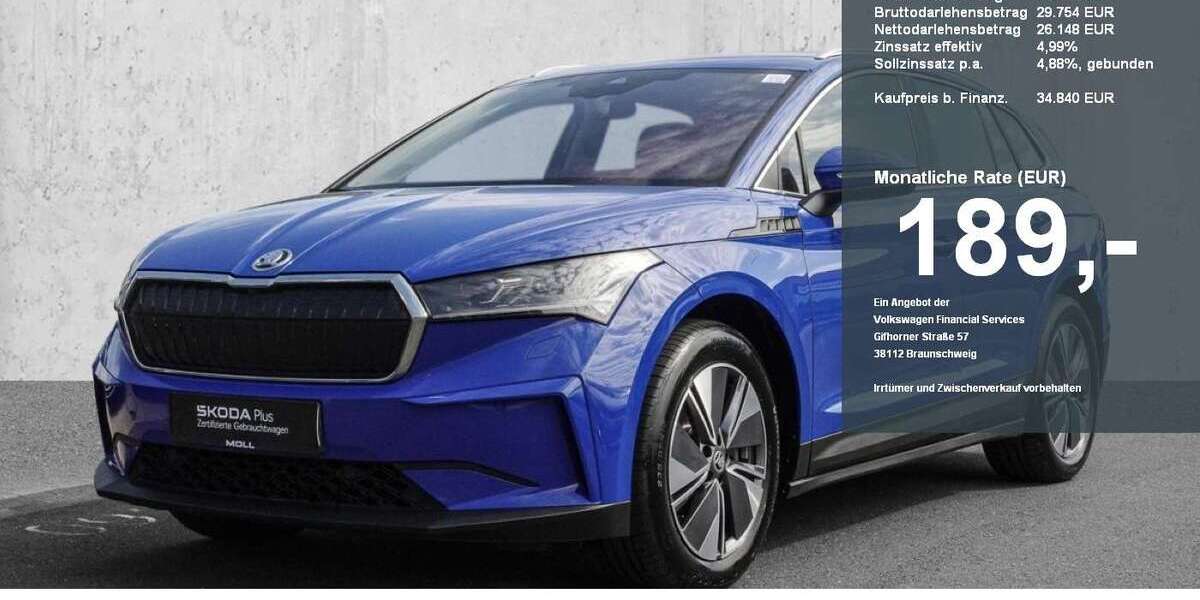 Skoda Enyaq 35.417 km 34.840 &euro; Düsseldorf 40474