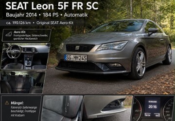 Seat Leon 198.000 km 10.200 &euro; Solingen 42697