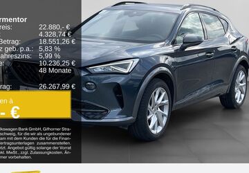 Cupra Formentor 72.549 km 22.550 &euro; Remscheid 42897