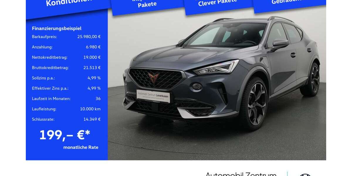 Cupra Formentor 44.919 km 25.980 &euro; Leverkusen 51379