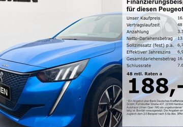 Peugeot e-208 36.930 km 16.950 &euro; Düsseldorf 40231