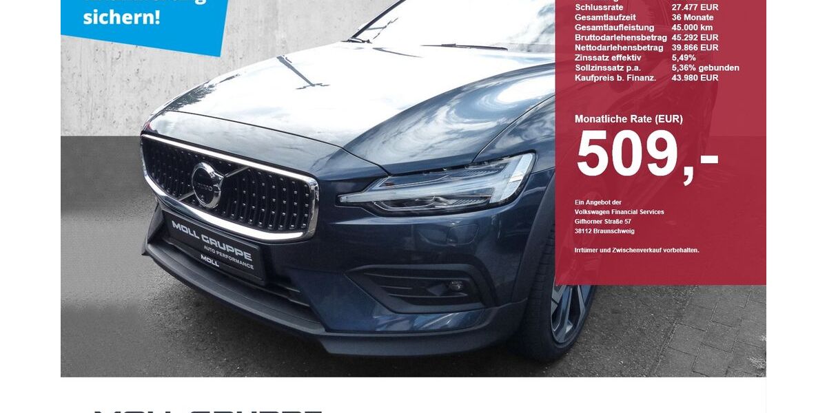 Volvo V60 Cross Country 34.716 km 41.980 &euro; Düsseldorf 40474