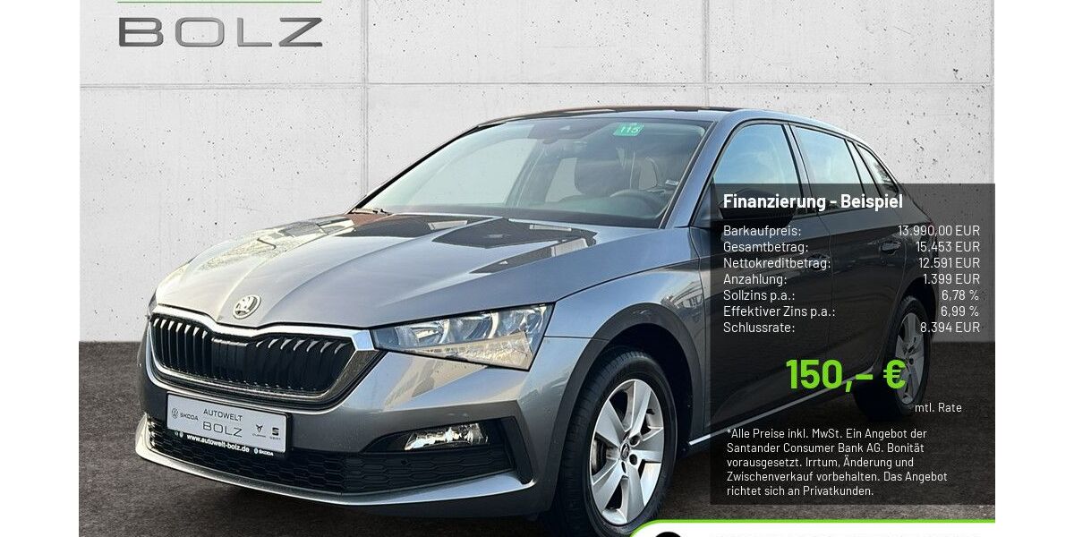 Skoda Scala 63.229 km 13.890 &euro; Pulheim-Brauweiler 50259