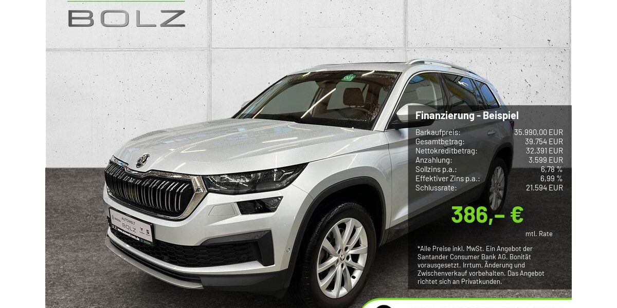 Skoda Kodiaq 48.216 km 35.490 &euro; Pulheim-Brauweiler 50259