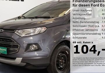 Ford EcoSport 87.415 km 9.390 &euro; Düsseldorf 40231