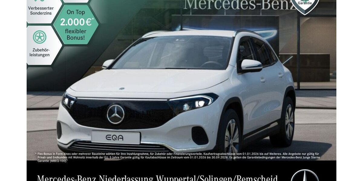 Mercedes-Benz EQA 10.032 km 34.990 &euro; Wuppertal 42115