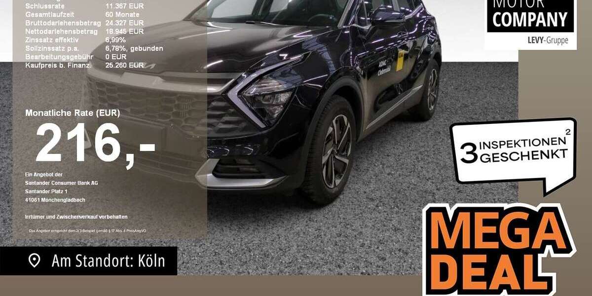 Kia Sportage 20.259 km 25.260 &euro; Köln 50968