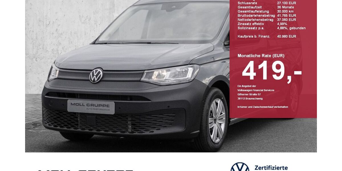 VW Caddy Maxi 4.100 km 40.980 &euro; Düsseldorf 40474