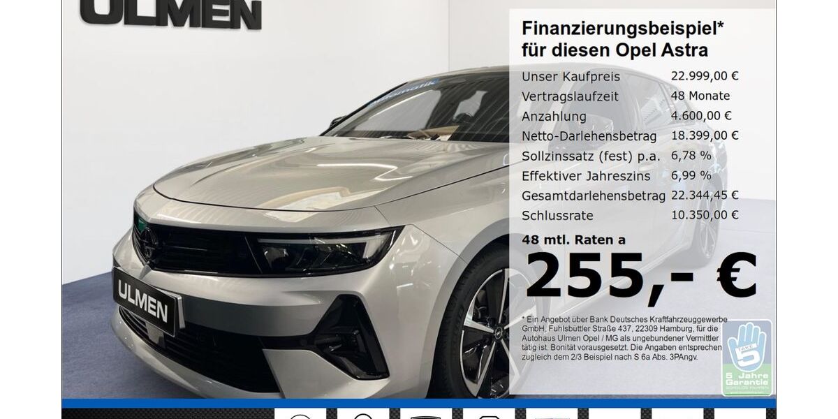Opel Astra 20.195 km 22.999 &euro; Düsseldorf 40231