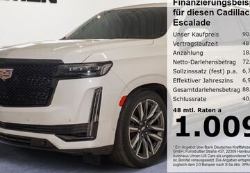 Cadillac Escalade 32.659 km 89.990 &euro; Düsseldorf 40231