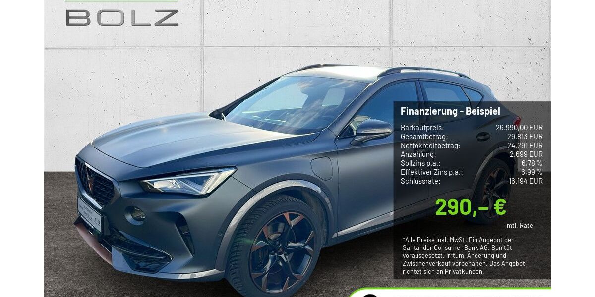 Cupra Formentor 60.980 km 25.990 &euro; Pulheim-Brauweiler 50259