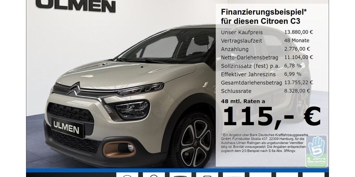 Citroen C3 18.376 km 13.850 &euro; Ratingen 40880