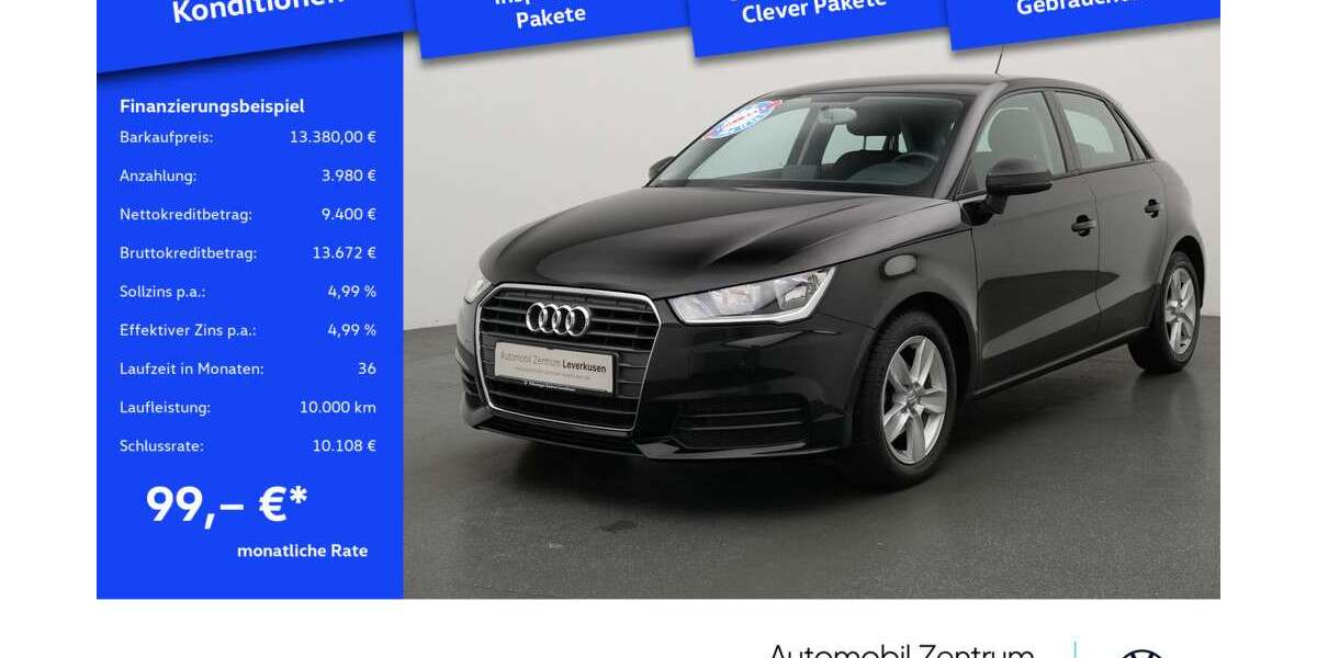 Audi A1 57.136 km 13.380 &euro; Leverkusen 51379