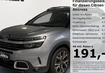 Citroen C5 Aircross 48.500 km 21.950 &euro; Düsseldorf 40233