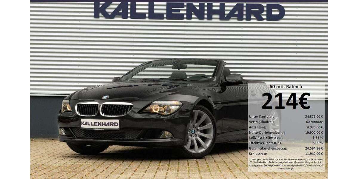 BMW 630 82.360 km 24.875 &euro; Köln 51149