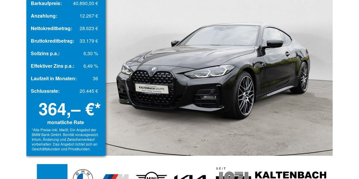 BMW 420 19.882 km 40.890 &euro; Overath-Vilkerath 51491