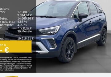 Opel Crossland (X) 42.011 km 16.480 &euro; Remscheid 42897