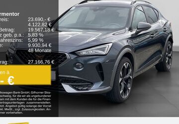 Cupra Formentor 88.155 km 22.790 &euro; Remscheid 42897